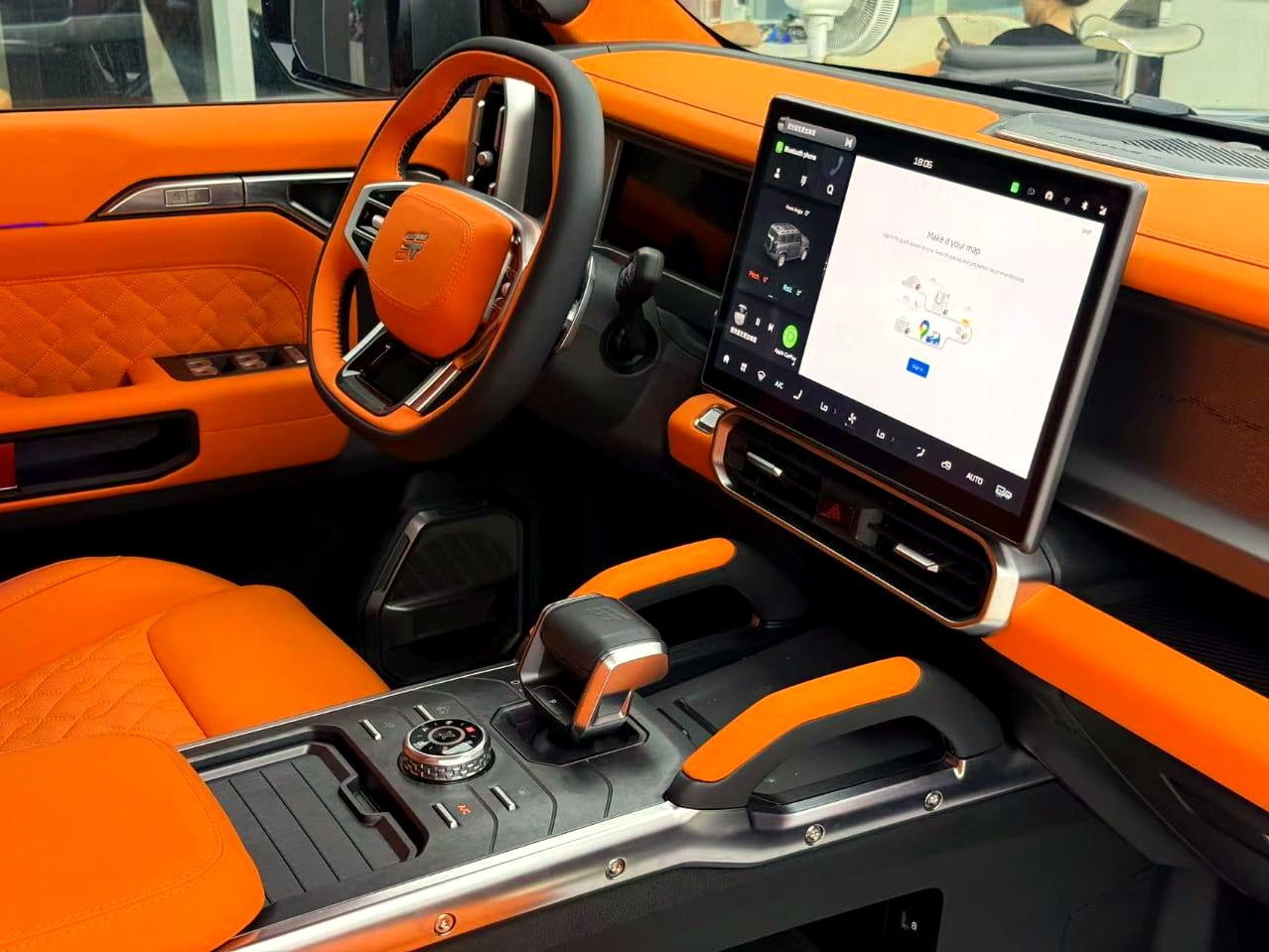 Jetour T2 dashboard and centre console